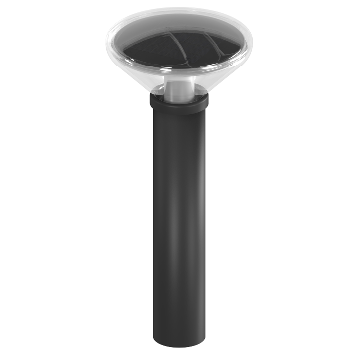 borne solaire incassable , Vandal proof solar bollard