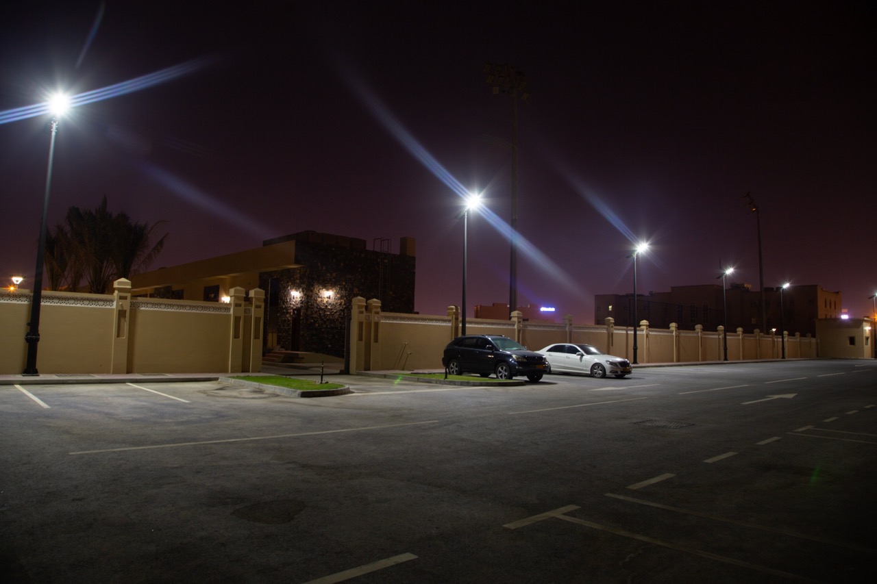 Parking AOSPRO All in one Solar street light